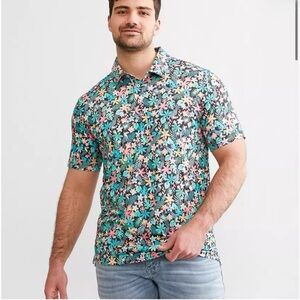 Chubbies Multicolor Floral Polo Shirt